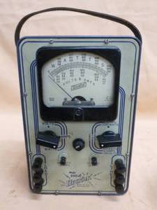 lot 37 image: Vintage Amp Meter
