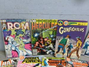 lot 55 image: Vintage Comic Books
