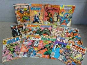 lot 56 image: Vintage Comic Books