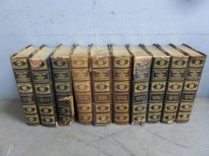 lot 86 image: Antique Book Set
