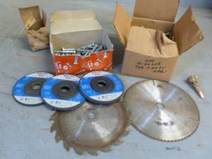 lot 87 image: New Grinding Wheels