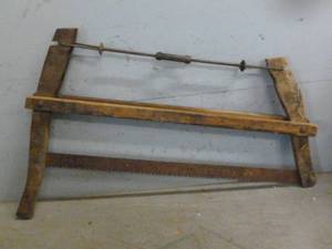 lot 179 image: Antique Buck Saw