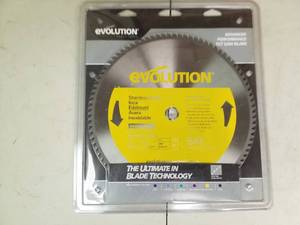 lot 35 image: Evoluton 14in. 90T Stainless Steel Advanced Performance TCT Saw Blade