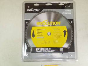 lot 38 image: Evoluton 14in. 90T Stainless Steel Advanced Performance TCT Saw Blade