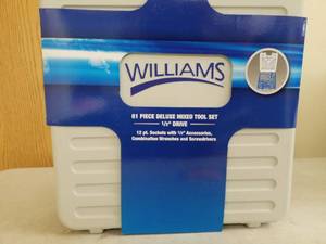 lot 48 image: Williams 61-Piece Deluxe Mixed Tool Set 12in. Drive