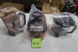 lot W5 image: Mega Kitchen System 72 oz. 3-Speed Black Blender and Food Processor by Ninja