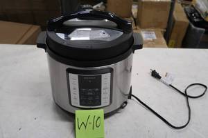 lot W10 image: Insignia 6-Quart Multi-Function Pressure Cooker