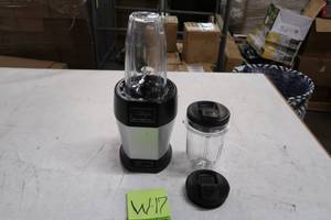 lot W17 image: Hover Image to Zoom Nutri Ninja Pro 24 oz. Single Speed Black High Speed Single Serve Blender by Ninja