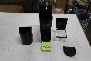 lot W22 image: K-Mini Plus Black Single Serve Coffee Maker with Automatic Shut-Off by Keurig