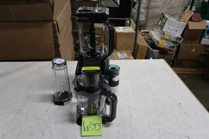 lot W33 image: Ninja - Smart Screen Kitchen System with FreshVac - Black