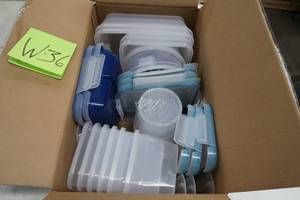 lot W36 image: Snapware Airtight Food Storage 38-piece Container Set