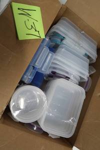 lot W37 image: Snapware Airtight Food Storage 38-piece Container Set Snapware Airtight Food Storage 38-piece Container Set  Report incorrect product information Snapware Airtight Food Storage 38-piece Container Set