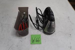 lot W66 image: Hamilton Beach Softscrape 6-Speed Electric Hand Mixer with Storage Case, Black