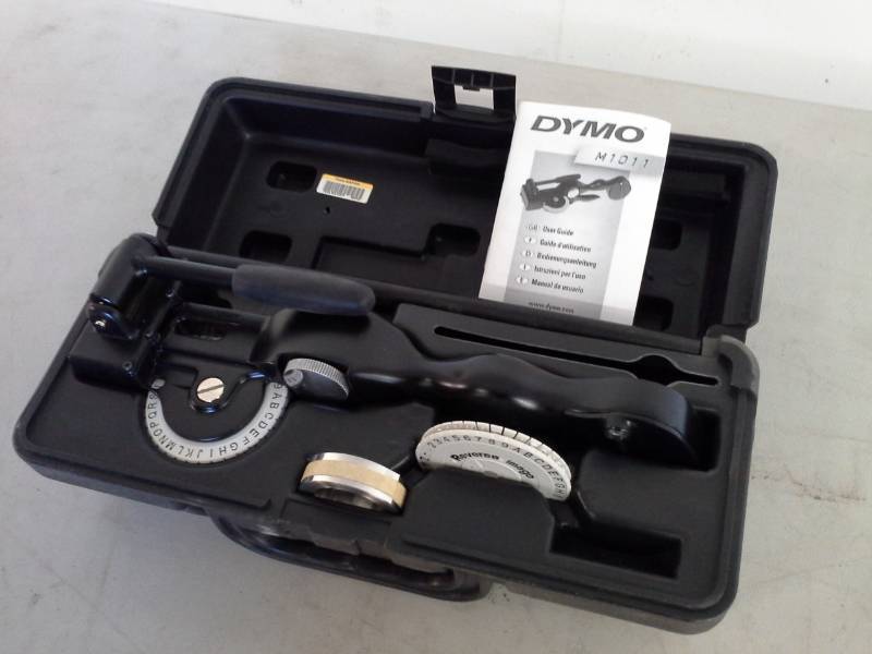 Dymo Rhino Labeller Metal Tape Embossing System Kit M1011, User's