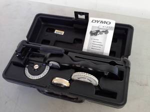 lot 1019 image: Dymo Rhino Labeller Metal Tape Embossing System Kit M1011, Users Guide, Label Accessories, Carry Case