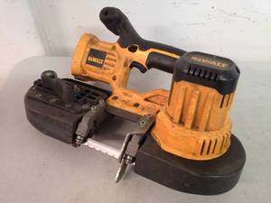 lot 1037 image: DeWalt 18VDC Cordless Band Saw DCS370