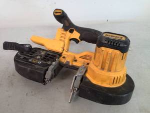 lot 1061 image: DeWalt 20VDC Cordless Band Saw DCS371,