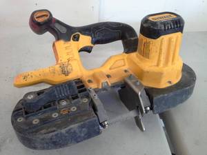 lot 1068 image: DeWalt 20VDC Cordless Band Saw DCS371,