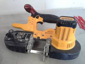 lot 1071 image: DeWalt 20VDC Cordless Band Saw DCS371,