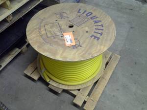 lot 1086 image: Electri-flex Co. Liquatite 1in. LA 13 Yellow 231049 400ft. Spool