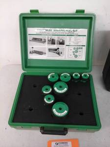 lot 2006 image: Greenlee 859-4 PVC Plug 8-Piece Set, Carry Case