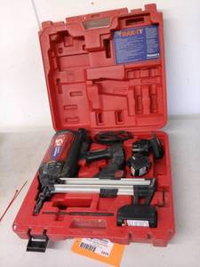 lot 2029 image: Powers Fasteners C5 Trak-It Tool, Accessories, Batteries, Charger, Case