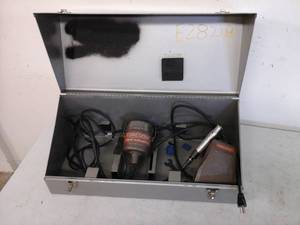 lot 2036 image: Fordom Rotary Tool, Porter-Cable Metal Case