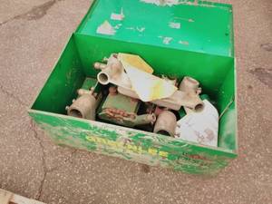 lot 2060 image: Greenlee 1802 Bending Table with Greenlee Storage Box 607