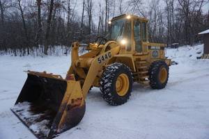 John Deere 544G Wheel Loader With Bucket & Forks