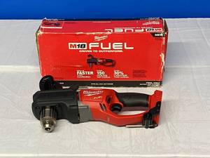lot 34 image: MILWAUKEE M18 FUEL HOLE HAWG 12 RIGHT ANGLE DRILL