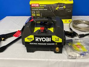 lot 43 image: RYOBI 1600PSI ELECTRIC PRESSURE WASHER