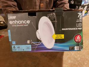 lot 4 image: 5 Enhance Recessed Lights