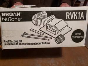 lot 10 image: Broan NuTone Roof Ducting Kit RVK1A