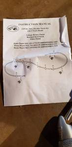 lot 31 image: Flexible Track Lighting 5 Lights,  Unused No Box