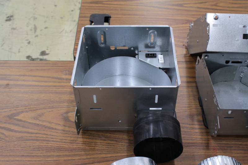 Exhaust Fan Housing 5 Qty & Duct Work Accessories
