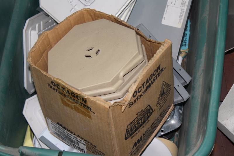 Large Lot Assorted Mounting Plates