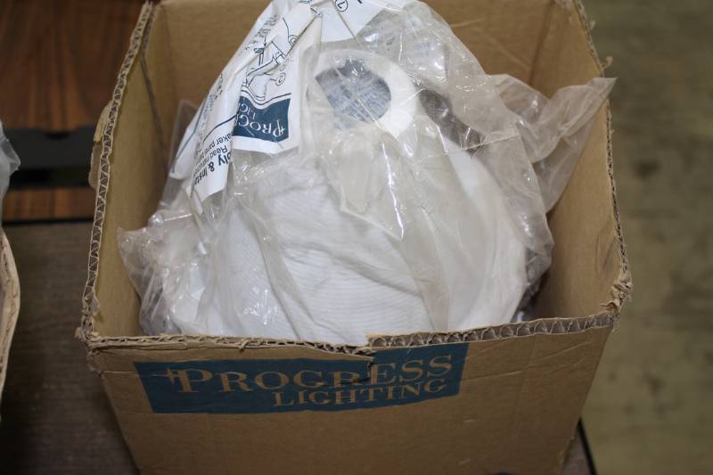 Large Assorted Lot Baffles, Ring Track Head