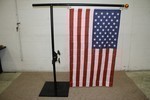 9 Ft. Flag Pole with Solar Lights