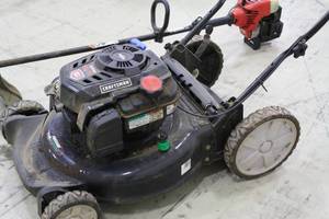 Craftsman Gas Powered Push Mower & Gas Weed Eater