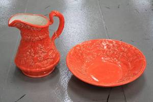 Vintage Matching Pitcher & Bowl