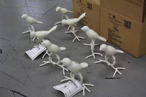 Better Home Collection 8pc Bird Set  New