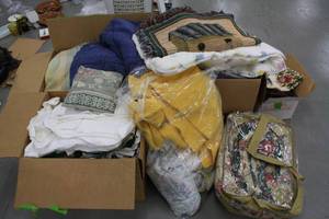 Large Lot of Blankets, Bedding, Towels, Pillows and More