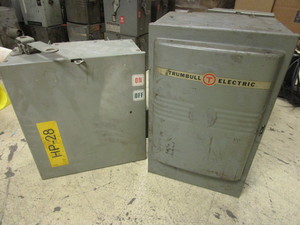 GE AND TRUMBULL FUSE BOXESPLUG-IN DEVICES, 200 AMP