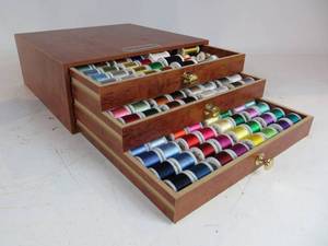 lot 2 image: Madeira Embroidery Thread Treasure Chest