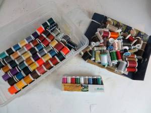 lot 10 image: 3 Containers of Thread