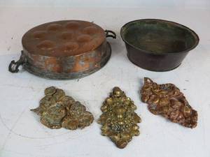 lot 34 image: Copper & Metal Dcor Lot