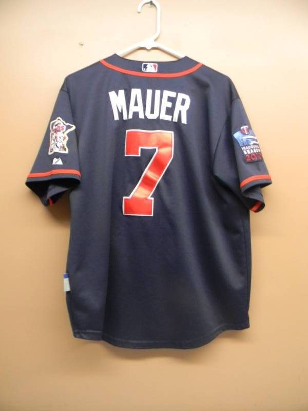 Lot Detail - Joe Mauer Autographed 2010 Minnesota Twins Inaugural Season at  Target Field Jersey Hat & Baseball