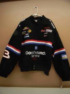CHASE AUTHENTICS NASCAR DALE EARNHARDT GM GOODWRENCH SERVICE JACKET - WITH TAGS - NEW OLD STOCK - AWESOME - SIZE XL - SEE PICTURES