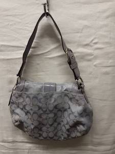 Coach Genuine Leather Lavender Color Handbag