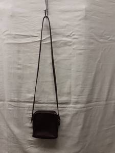 Coach Genuine Leather ShoulderCross Body Brown Handbag